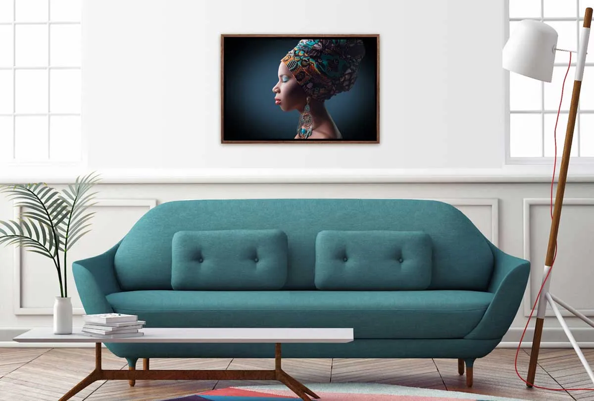 African Style | Canvas Wall Art Print