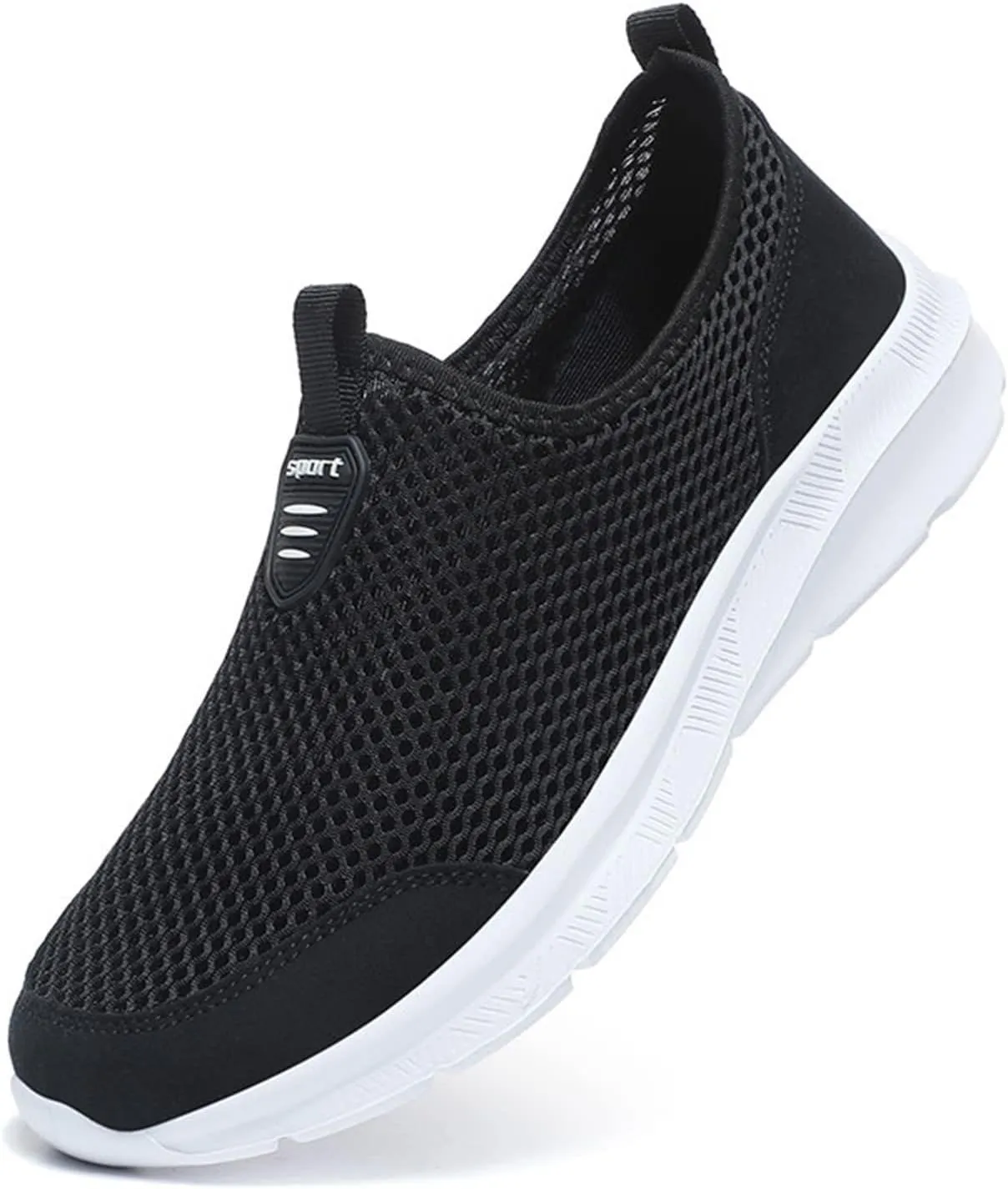 Casual Dress Shoes Fashion Summer Men Breathable Mesh Shallow Lace Up Casual Shoes