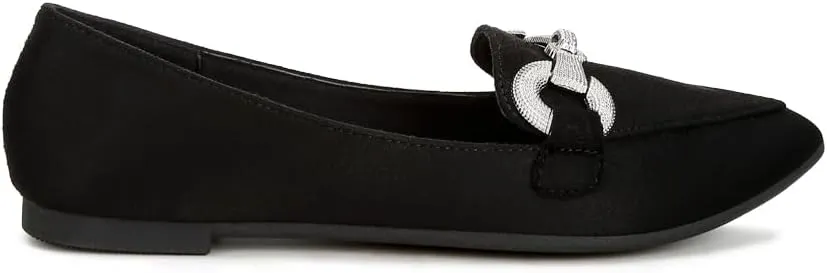 Fembot Horsebit Detail Flexible Loafers
