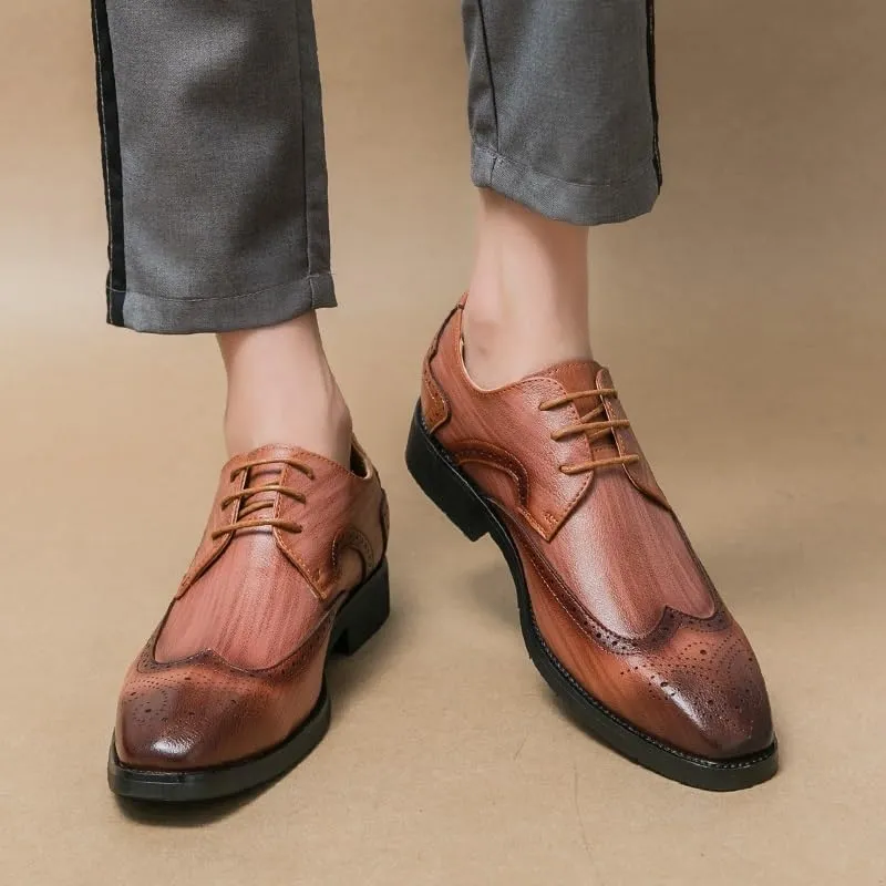 Formal Oxford Shoes for Men Men's Oxford Dress Shoes Luxury Patent Leather Pointed Toe Wedding Shoes, Classic Style Formal Shoes for Men