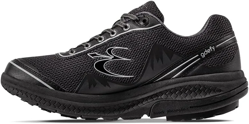 G-DEFY Mighty Walk Men’s Orthopedic Walking Shoe | VersoShock Technology for Pain Associated with Running | Prolonged Standing | Arch Support | Diabetic Shoes | Wide Shoes | Free Custom Orthotic