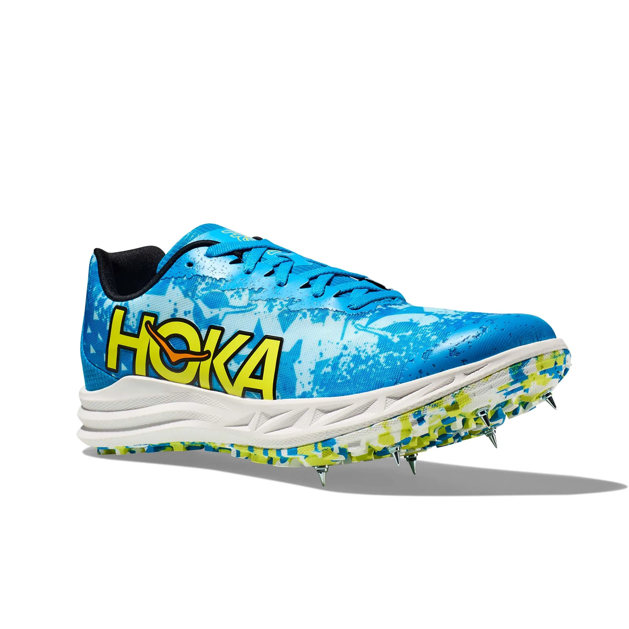 Hoka Unisex Crescendo XC Spikes in Diva Blue - Performance-Optimized XC Racing Shoes