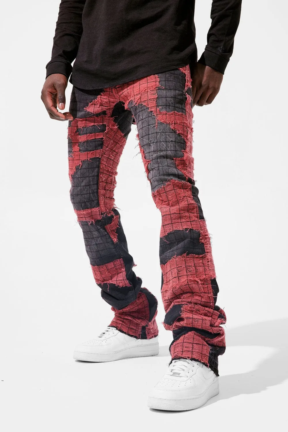 Martin Stacked - Full Moon Boro Denim (Ruby)
