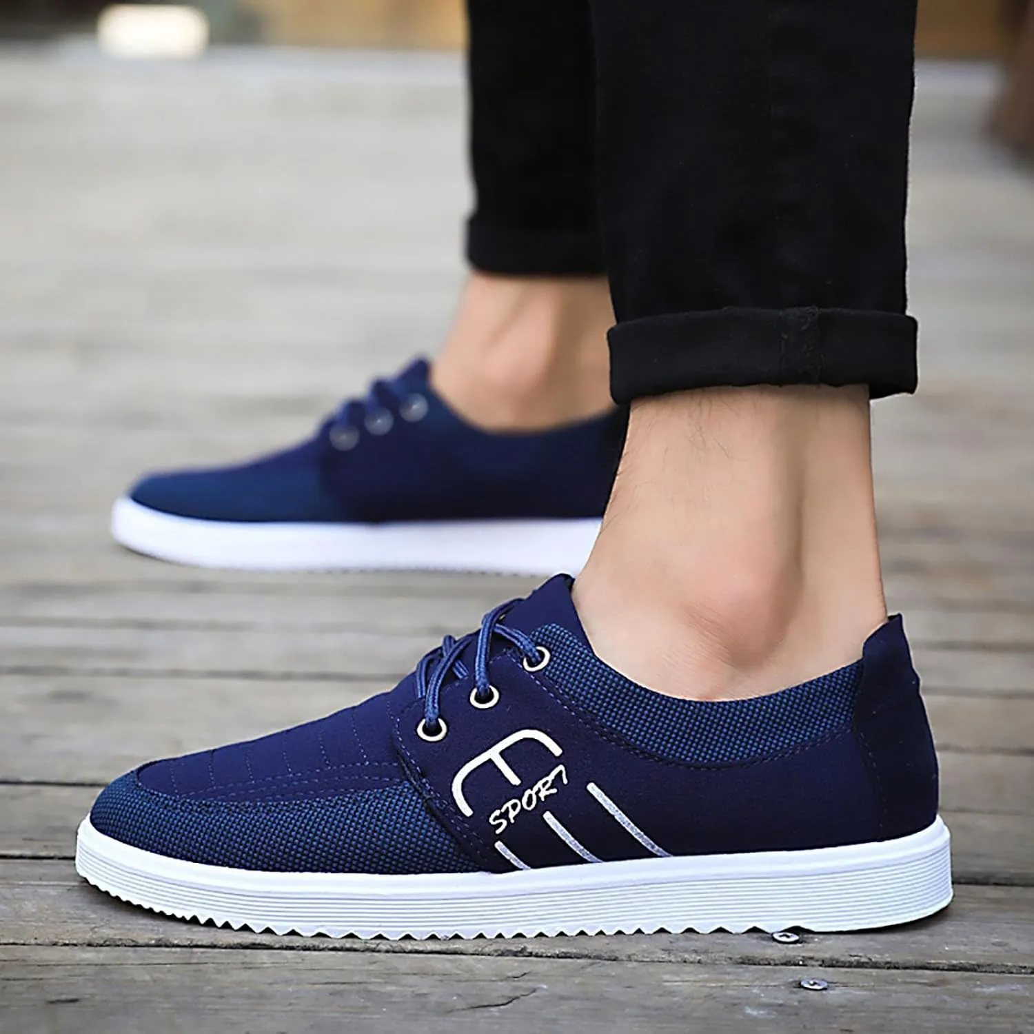 Mens Loafers & Slip-Ons Men Shoes Comfortable Soft Sole Casual Shoes Fashionable Canvas Breathable Casual Shoes