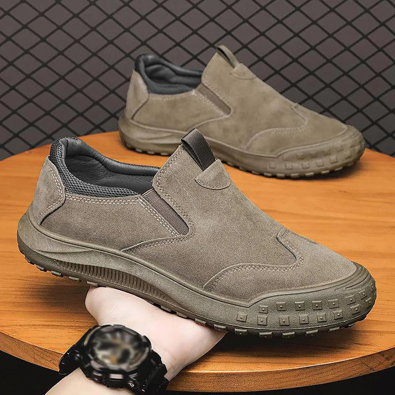 Mens Loafers & Slip-Ons Men's Shoes Autumn and Winter New Outdoor Versatile Sports Breathable Men's Shoes