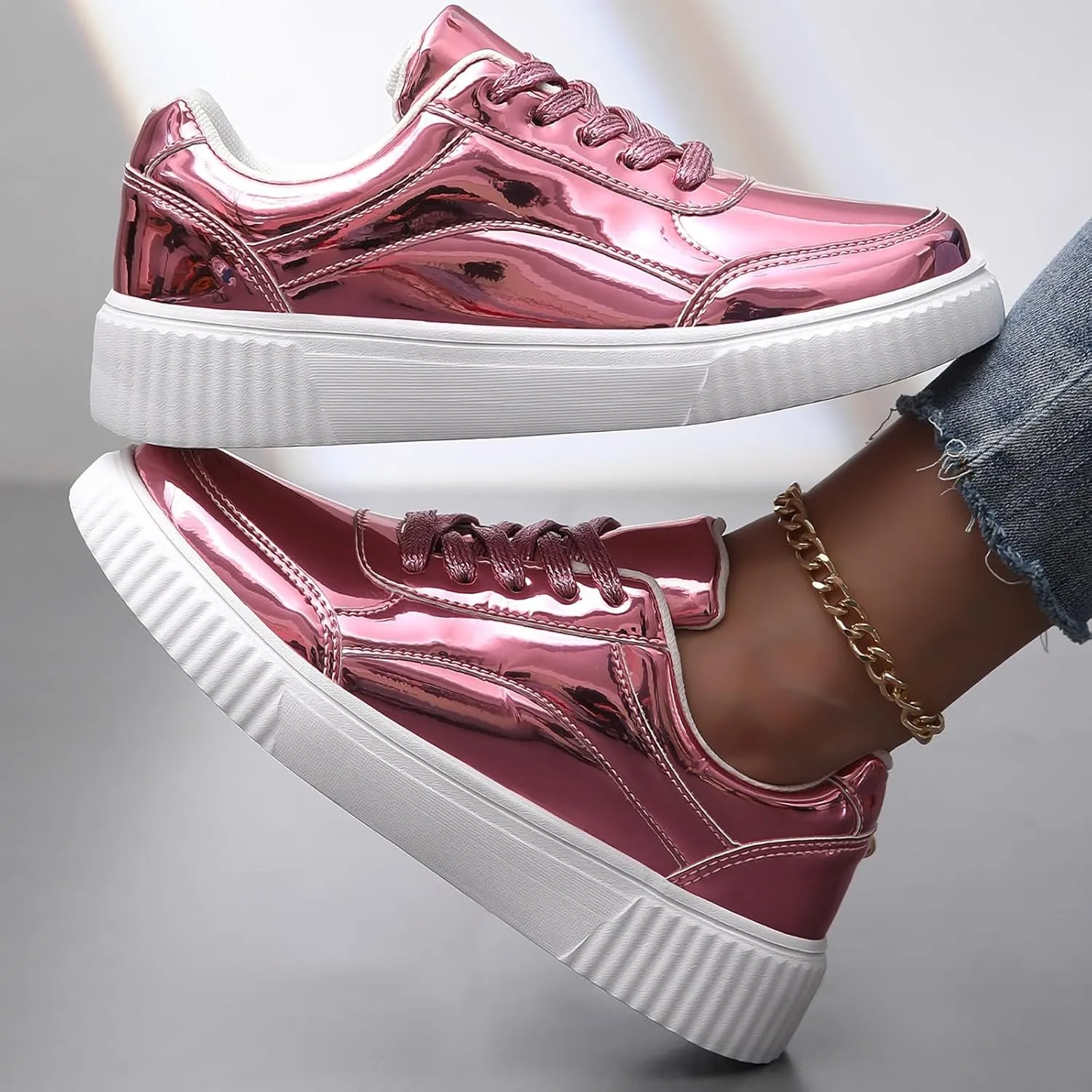 Orthopedic Comfortable Sneakers for Women Slip On Walking Shoes with Arch Support Casual Loafers Plantar Fasciitis Relief Foot Pain Diabetic