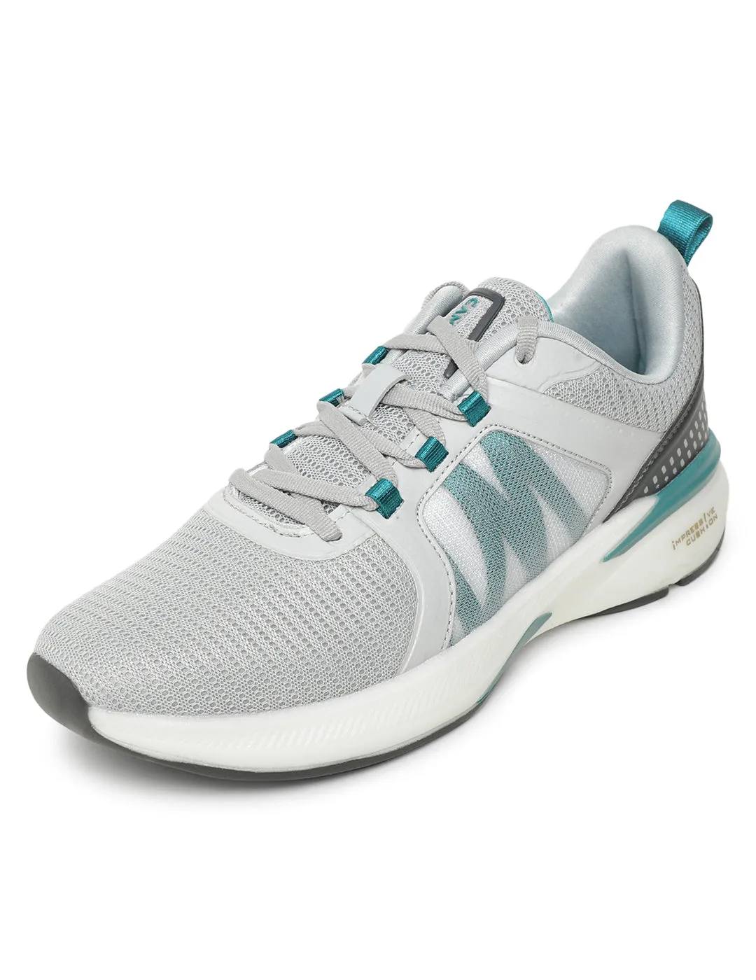 PEDRO Grey Men's Running Shoes
