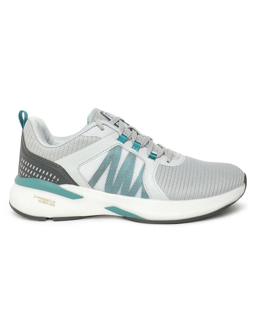 PEDRO Grey Men's Running Shoes
