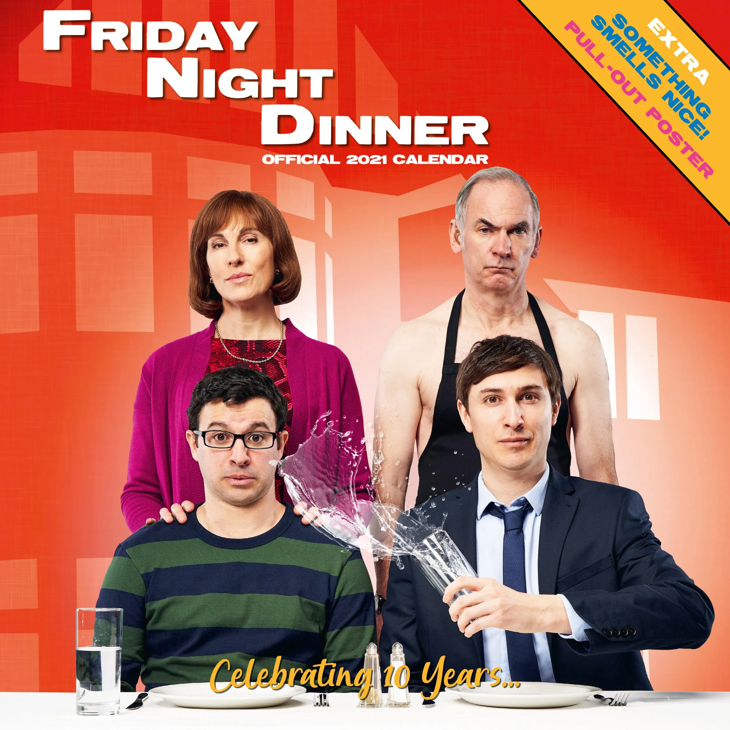 Signed Robert Popper Friday Night Dinner Official 2021 Calendar