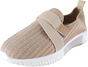Women's Fashion Sneaker Womens Walking Shoes Slip On Fashion Platform Tennis Shoes Winter Loafers for Women Black Platform Sneakers for Women